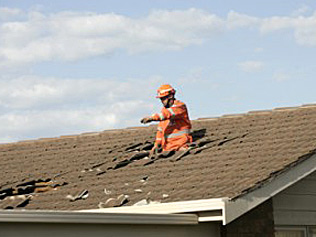 Mystery holes in roofs could be meteorites Mystery holes in roofs could be meteorites %categort