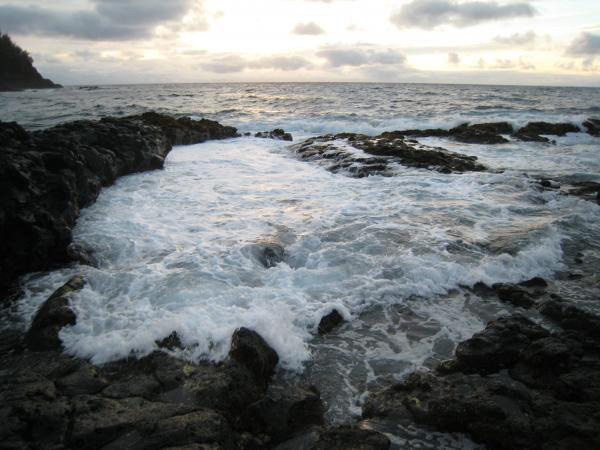 Are the seas made of extraterrestrial material? %categort