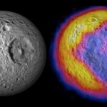 Saturn’s “Pac-Man” moon