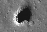 Hole in the moon photoed %categort