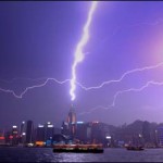 13,000 lightning strikes, 1 hour
