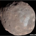 Mars moon blasted off