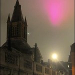 Mystery UFO glow spotted